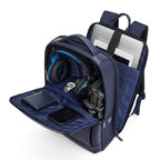 "Mochila de couro executiva Rome Pro para notebook, ideal para profissionais que buscam elegância, praticidade e durabilidade."