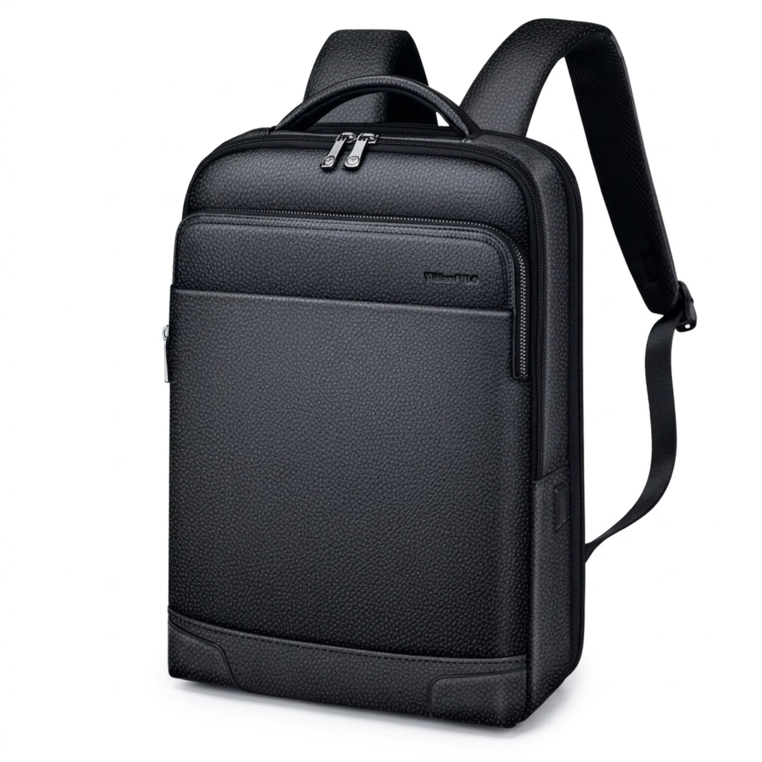 "Mochila couro notebook Rome Urban com acabamento premium, estilo executivo e organização inteligente para o dia a dia."