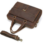 Pasta de couro Orveni Life Dominus perfeita para transportar notebook e documentos com segurança.