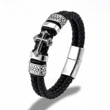 Pulseira de Couro Life Cruz Roma