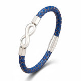 Pulseira Life Infinito Azul/Prata
