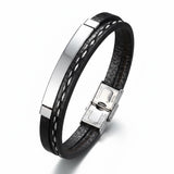 Pulseira Masculina Life Prata