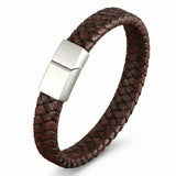Pulseira Marrom Prata